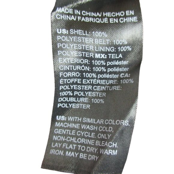 WHBM Elbow-Sleeve Godet Dress Women’s Size 2 Floral Chiffon Sash Tie $180 - Picture 11 of 11